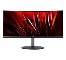 Монитор/ ACER XZ342CUS3BMIIPPHX 34'', ZeroFrame Yes, Curved 1500R Black, 21:9, VA, 3440x1440, 1 / 3ms, 320, HDR 400cd, 180Hz, 2xHDMI(2.0) + 2xDP(1.4) + Audio out, Speakers 2Wx2, sync: DP/HDMI FreeSync Premium, hdr: HDR 400, hadj 130