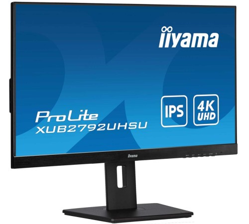Монитор LCD 27'' 16:9 3840x2160(UHD 4K) IPS, Нет, 60 Hz, 350cd/m2, 1000:1, 80M:1, 4ms, DVI, HDMI, DP, USB-Hub, Height adj, Pivot, Tilt, Swivel, Speakers, Black (Мятая упаковка) Монитор LCD 27'' 16:9 3840x2160(UHD 4K) IPS, Нет, 60 Hz, 350cd/m2, 1000:1, 80M:1, 4ms, DVI, HDMI, DP, USB-Hub, Height adj, Pivot, Tilt, Swivel, Speakers, Black (Мятая упаковка)