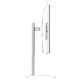 Моноблок MSI Modern AM273QP AI 1UM AiO 27" WQHD (2560x1440)IPS AG Non-touch, Core Ultra 5 125H (3.6GHz), 16Gb DDR5(2*8GB), 512GB SSD M.2, Intel UHD, WiFi, BT, camera, WirelessKB&mouse Eng/Rus,NoOS,1y,White