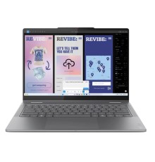 Ноутбук/ Lenovo Yoga 7 2-in-1 14ILL10 14"(1920x1200 OLED)/Touch/Intel Core Ultra 5 226V(2.1Ghz)/16384Mb/512PCISSDGb/noDVD/Int:Intel Arc graphics/Cam/BT/WiFi/70WHr/war 1y/1.38kg/luna grey/noOS + 65W, Pen, RU kbd