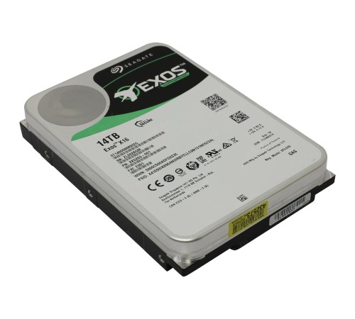 Жесткий диск/ HDD Seagate SAS 14Tb Exos X16 12Gb/s 7200 256Mb 1 year warranty