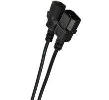 Кабель/ Кабель монитор - компьютер 220V (UPS -> устройство) <VDE> 3G*0.75mm2 VCOM <CE001-CU0.75-1.8>, 1.8м