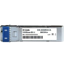 Трансивер/ DIS-S330R Industrial WDM SFP Transceiver, 1000Base-BX-U, Simplex LC, TX: 1310nm, RX: 1550nm, Single-mode, 30KM, - 40° to 85°C