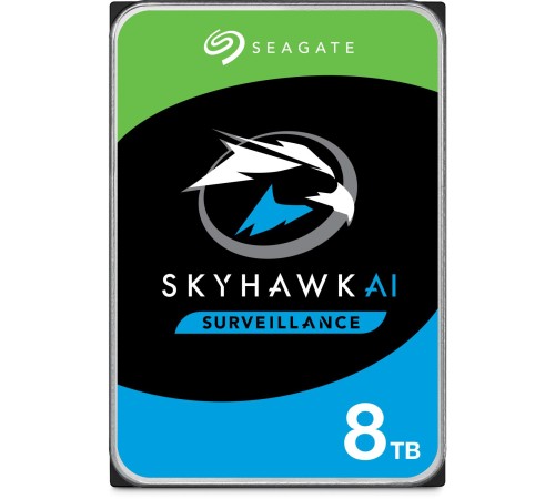 Жесткий диск/ HDD Seagate SATA3 8Tb SkyHawk 7200 256Mb 1 year warranty