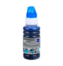 -/ Чернила Cactus CS-EPT06C24 112С голубой 70мл для Epson L6550/6570/11160/15150/15160