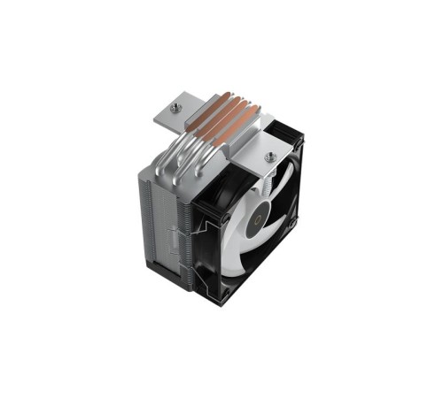 Кулер для процессора Ocypus Gamma A40 BK ARGB Digital, 100mm ARGB FAN, Top Display Panel, 4 HEAT PIPES, 4-PIN PWM, 600-2400 RPM, 29.5DBA, HYDRO BEARING, LGA115X/1200/1700/18XX, AM4/AM5