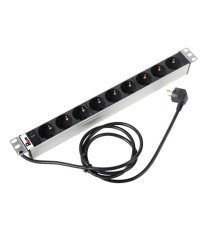 Блок розеток ЦМО Гор блок розеток Rem-16, 1х16A, инд, 9S, 19", шнур 1,8м
