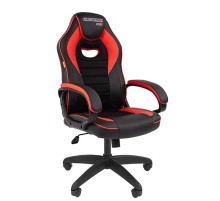 Офисное кресло Chairman   game 16 Россия экопремиум черный/красный