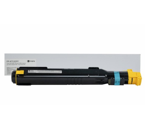Тонер-картридж F+ imaging, желтый, 8 000 страниц, для Xerox моделей WC 7132/7232/7242 (аналог 006R01271), FP-X7132FY (Вскрытая упаковка)