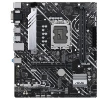 Материнская плата ASUS PRIME H610M-A D4-CSM, LGA1700, H610, 2*DDR4, 4*SATA, 2*M.2, 2*USB 3.2, 4*USB 2.0, 1*PCIx16, 1*PCIx1, HDMI+DP+D-Sub, mATX; 90MB19P0-M0EAYC