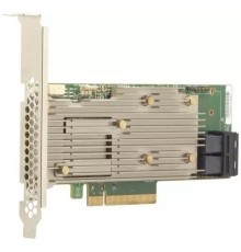 Контроллер/ MegaRAID SAS 9460-8i SGL (8-Port Int., 12Gb/s SAS/SATA/ PCIe (NVMe), PCIe 3.1, 2GB DDR4)