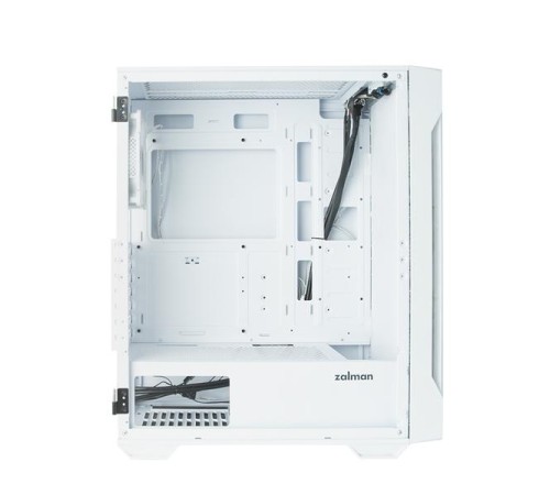 корпус ZALMAN I3 NEO TG WHITE, ATX, WHITE, FRONT TG, WINDOW, 2x3.5", 3x2.5", 1xUSB2.0, 2xUSB3.0, FRONT 3x120mm RGB, REAR 1x120mm RGB