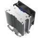 Кулер для процессора/ CPU Cooler PCCooler S93 V2 (100W, 3-pin, 125mm, Al/Cu, 2x6mm, 1x92mm, 48CFM, 22dBA, 2200RPM, S: 1700/1200/115X, AM5/AM4, silver, black)