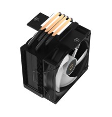 Кулер для процессора Ocypus Gamma A40 BK ARGB, 100mm ARGB FAN, Top ARGB Panel, 4 HEAT PIPES, 4-PIN PWM, 600-2400 RPM, 29DBA, HYDRO BEARING, LGA115X/1200/1700/18XX, AM4/AM5