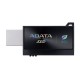 Твердотельный накопитель/ ADATA External SSD SC730, 1000GB, Type-C, Type-A, USB 3.2 Gen2, R/W 600/600 MB/s, 36.8x23.8x9.7mm, Black (5 лет)