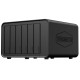 Системы хранения данных TerraMaster F6-424 tower NAS QC 3,4Ghz/8Gb(32)/TRAID,JBOD,RAID0,1,10,5,6/up to 6 HDD SATA(3,5' or 2,5')/2xM.2 2280 NVMe/2xUSB/HDMI/2x2,5GbE RJ-45/iSCSI/1xPS/1YW