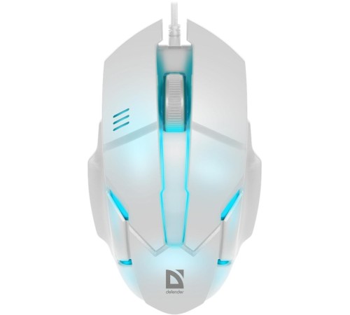 Defender Проводная оптическая мышь Host MB-982 7цветов,1000 dpi,белый