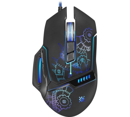 Defender Проводная игровая мышь Kill'em All GM-480L оптика,8кнопок,3200dpi