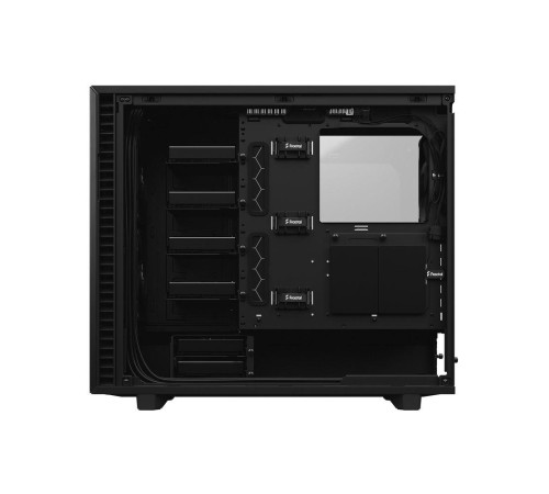 Корпус ПК без блока питания/ Case Fractal Design Define 7 TG Dark Tint, Midi-Tower, 3x140mm, 2xUSB-A 2.0 + 2xUSB-A 3.2 + 1xUSB 3.2 Type-C E-ATX, ATX, mATX, mITX Black