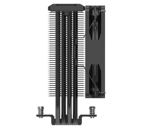 Кулер для процессора PCCooler Paladin EX400S S115X/1200/1700/AM4 (24 шт/кор, TDP 180W, 120mm PWM LED FAN, 4 тепловые трубки 6мм, 800-1800RPM, 28,6dBa)