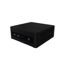 Мини ПК/ HIPER FACTUM FN2  Intel Core i5 1335U(1.3Ghz)/16384Mb/512PCISSDGb/noDVD/BT/WiFi/war 1y/0.4kg/черный/Win11Pro + WiFi 6, BT 5.2,Чёрный, БП 90Вт, VESA крепление