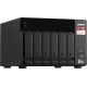 Сетевое хранилище без дисков/ SMB QNAP TS-673A-8G NAS, 6 trays 3,5"/2,5", 2x2,5 GbE BASE-T, 2 x M.2 NVMe 2280 slots, quad-core AMD Ryzen V1500B 2,2 GHz, 8 GB SO-DIMM DDR4 (1 x 8 GB) up to 64GB (2x32 GB)