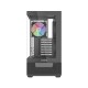Корпус ПК без блока питания/ Case SAMA V40 Black, Midi-Tower, TG, 6x120mm ARGB, 2xUSB 3.0 + 1xUSB 3.1 Type-C, ATX, mATX, mITX Black