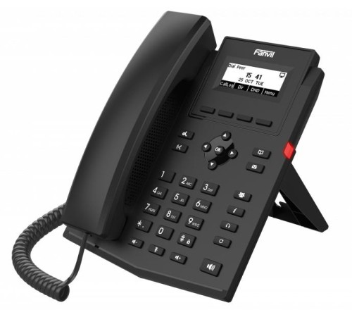 Телефон Fanvil X301G, 2 SIP-акк., 2,3", 132x64 Ч/Б экран, POE, БП в комп., 2x1 Gbps Телефон Fanvil X301G, 2 SIP-акк., 2,3", 132x64 Ч/Б экран, POE, БП в комп., 2x1 Gbps