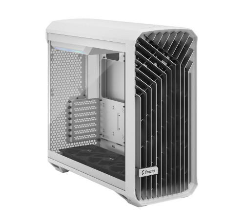 Корпус ПК без блока питания/ Case Fractal Design Torrent TG Clear Tint, Full-Tower, 2x180mm + 3x140mm, 2xUSB-A 3.2 + 1xUSB 3.2 Type-C E-ATX, SSI-CEB, SSI-EEB, ATX, mATX, mITX White