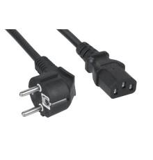  Cabeus PC-186-VDE-1.8M Кабель питания компьютера (Schuko+C13) (3x0.75), 1.8м