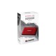 Твердотельный накопитель/ Kingston External SSD XS1000R BOC, 2000GB, Type-C/A, USB 3.2 Gen 2, R/W 1050/1000MB/s, 70x33x14mm, 69g., Red (60 мес)