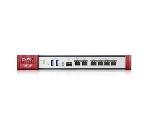 Межсетевой экран/ Межсетевой экран и Wi-Fi контроллер Zyxel USG FLEX 200 с подписками на 1 год (AS,AV,CF,IDP, SecuReporter), Rack, 3xWAN GE (2xRJ-45 и 1xSFP), 4xLAN/DMZ GE, 2xUZyxel USG Flex Firewall 10/100/1000, 2*WAN, 4*LAN/DMZ ports, 1*SFP, 2*USB with Межсетевой экран/ Межсетевой экран и Wi-Fi контроллер Zyxel USG FLEX 200 с подписками на 1 год (AS,AV,CF,IDP, SecuReporter), Rack, 3xWAN GE (2xRJ-45 и 1xSFP), 4xLAN/DMZ GE, 2xUZyxel USG Flex Firewall 10/100/1000, 2*WAN, 4*LAN/DMZ ports, 1*SFP, 2*USB with