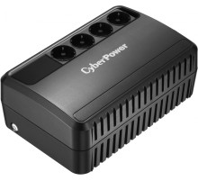 ИБП CyberPower BU1000E, Line-Interactive, 1000VA/600W, 4 Schuko розетки, Black, 0.4х0.3х0.3м., 7.8кг./ UPS Line-Interactive CyberPower BU1000E 1000VA/600W (4 EURO)