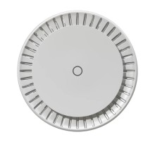 Точка доступа/ cAP ax Ceiling access point, 2x Gigabit LAN ports, PoE-IN (802.3af/at) & PoE-OUT (Passive PoE up to 57V), Antennas: 2.4 GHz: 2? 6 dBi and 5 GHz: 2? 5.5 dBi, Wireless Standards: IEEE 802.11 a/b/g/n/ac/ax, Simultaneous 574 Mbps on 2.4 GHz and