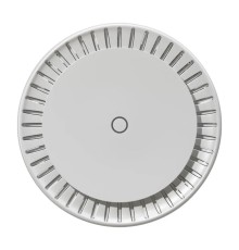 Точка доступа/ cAP ax Ceiling access point, 2x Gigabit LAN ports, PoE-IN (802.3af/at) & PoE-OUT (Passive PoE up to 57V), Antennas: 2.4 GHz: 2? 6 dBi and 5 GHz: 2? 5.5 dBi, Wireless Standards: IEEE 802.11 a/b/g/n/ac/ax, Simultaneous 574 Mbps on 2.4 GHz and