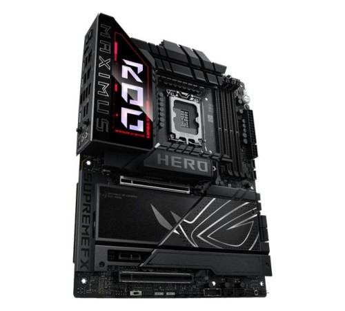 Материнская плата ASUS ROG MAXIMUS Z890 HERO, LGA1851, Z890, 4*DDR5, 4*SATA, 6*M.2, 8*USB 3.2, Type-C, 2*PCIx16, 1*PCIx1,  2*Thunderbolt™ 4, HDM, ATX; 90MB1ID0-M0EAY0