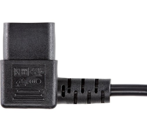 Кабель/ Кабель комп - розетка 220V EU (угол-угол)<VDE> 3GX0,75mm2, 1,8m, медь, Telecom <TE021DA-CU0.75-1.8M>