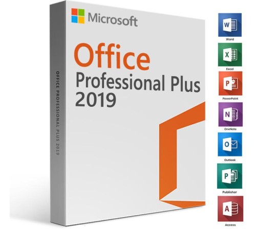 Лицензия на ПО Microsoft Office Professional Plus 2019 NoMedia All Lng PKL Onln CEE Only DwnLd C2R NR