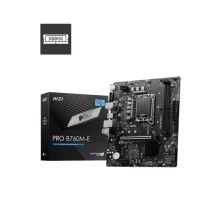 Материнская плата MSI PRO B760M-E LGA1700/B760/2xDDR5/mATX/HDMI, VGA