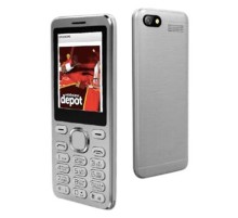 S240 Dark Grey, 2.4'' 240х320, 32MB RAM, 32MB, up to 16GB flash, 0.08Mpix, 2 Sim, BT v2.1, Micro-USB, 1000mAh, 104g, 125 ммx53 ммx9,2 мм