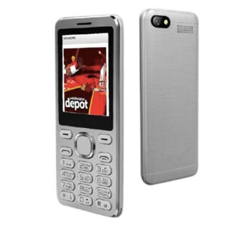 S240 Dark Grey, 2.4'' 240х320, 32MB RAM, 32MB, up to 16GB flash, 0.08Mpix, 2 Sim, BT v2.1, Micro-USB, 1000mAh, 104g, 125 ммx53 ммx9,2 мм (Вскрытая упаковка)