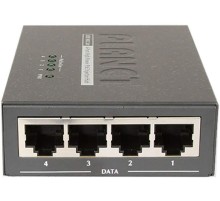 инжектор/ PLANET 4-Port 802.3at 30W High Power over Ethernet Injector Hub - 120W External Power Adapter