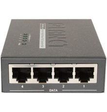 инжектор/ PLANET 4-Port 802.3at 30W High Power over Ethernet Injector Hub - 120W External Power Adapter
