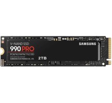 Твердотельный накопитель SSD M.2 (PCI-E NVMe 2.0 Gen 4.0 x4) 2Tb Samsung 990 PRO (R7450/W6900MB/s) 1year