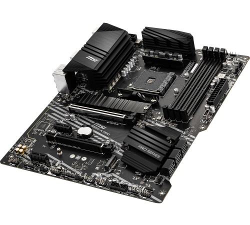 Материнская плата/ MB MSI AMD B550 sAM4, 4xDDR4(128GB), HDMI 2.1/DP, 1xPCIe 4.0x16, 1xPCIe 3.0x16, 2xPCIe 3.0, 1xLAN, 6xSATA 6Gb/s, 2xM.2, 1xUSB-C, 3xUSB 3.2, 4xUSB 2.0, 1xPS/2, ATX Материнская плата/ MB MSI AMD B550 sAM4, 4xDDR4(128GB), HDMI 2.1/DP, 1xPCIe 4.0x16, 1xPCIe 3.0x16, 2xPCIe 3.0, 1xLAN, 6xSATA 6Gb/s, 2xM.2, 1xUSB-C, 3xUSB 3.2, 4xUSB 2.0, 1xPS/2, ATX
