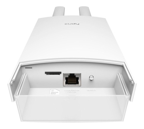 Усилитель Wi-Fi/ AC1200 WiFi Outdoor Repeater, Access Point, 867Mbps at 5GHz + 300Mbps at 2.4GHz, 1 x 100Mbps RJ45, 2 Detachable Antennas, 24V passive PoE, IP65 Waterproof, lightning protection, 24V passive PoE adapter included Усилитель Wi-Fi/ AC1200 WiFi Outdoor Repeater, Access Point, 867Mbps at 5GHz + 300Mbps at 2.4GHz, 1 x 100Mbps RJ45, 2 Detachable Antennas, 24V passive PoE, IP65 Waterproof, lightning protection, 24V passive PoE adapter included