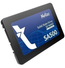 SSD накопитель Netac SSD SA500 2TB 2.5 SATAIII 3D NAND, R/W up to 530/475MB/s, TBW 960TB, 3y wty