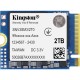 Твердотельный накопитель/ Kingston SSD NV3, 2000GB, M.2(22x30mm), NVMe, PCIe 4.0 x4, 3D TLC, R/W 6000/5000MB/s, TBW 640, DWPD 0.2 (60 мес)