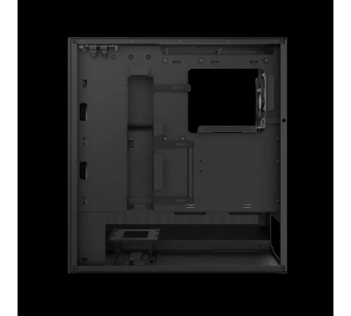 Корпус без блока питания/ Case NZXT H5 Flow RGB, Midi-Tower, TG, 3x120mm RGB + 1x120mm, 1xUSB-A 3.2 + 1xUSB-C 3.2, E-ATX, ATX, mATX, mITX Black