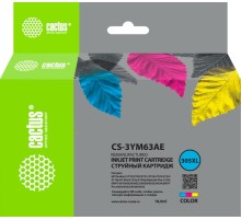 -/ Картридж струйный Cactus CS-3YM63AE 305XL многоцветный (18мл) для HP DeskJet 2320/2710/2720/4120